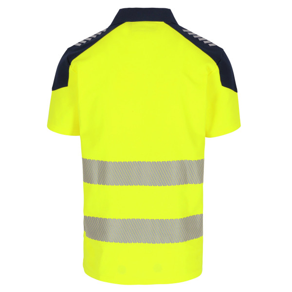Polo jaune HV manches courtes HEROCK ORBIT