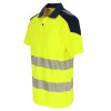 Polo jaune HV manches courtes HEROCK ORBIT