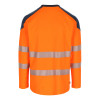Tee-shirt orange HV manches longues HEROCK LUNAR