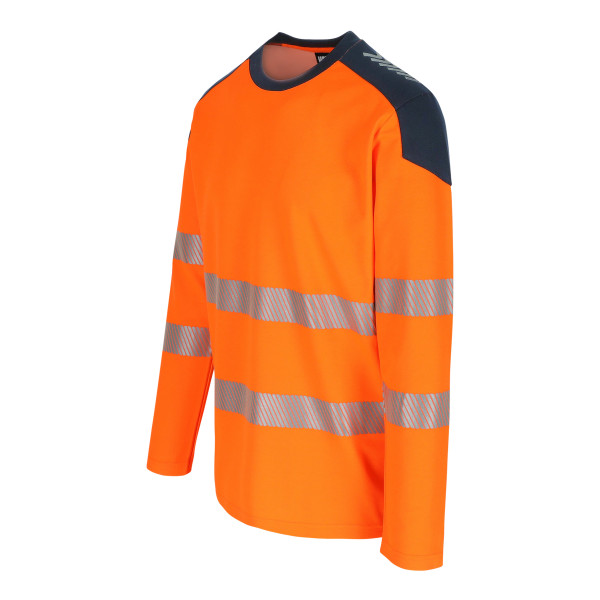 Tee-shirt orange HV manches longues HEROCK LUNAR