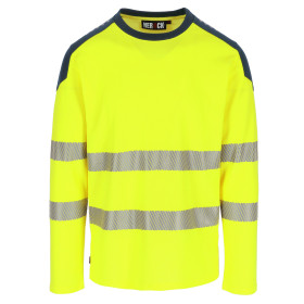 Tee-shirt jaune HV manches longues HEROCK LUNAR
