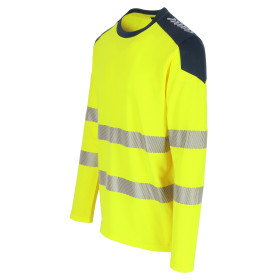 Tee-shirt jaune HV manches longues HEROCK LUNAR
