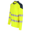 Tee-shirt jaune HV manches longues HEROCK LUNAR