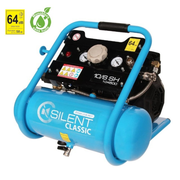 Compresseur 6L 9,9m³/h 220V