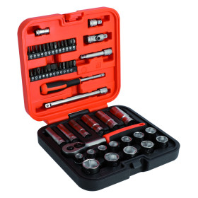 Coffret de douilles 1/2" - 51 pièces BAHCO