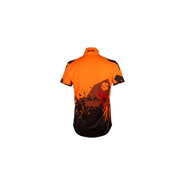 T-shirt manches courtes sublime flash orange