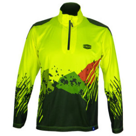 Tee-shirt manches longues sublime flash jaune