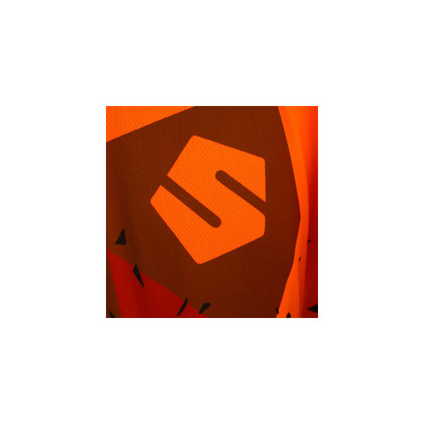 Tee-shirt manches longues sublime flash orange