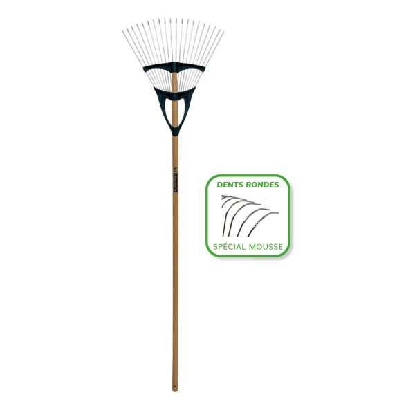 alai à gazon Xfil émousseur 20 dents rondes courtes EM150 bois leborgne