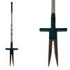 Arrache-tout forgé 2 dents 26x6 EM110 fibre FORGES DE MAGNE