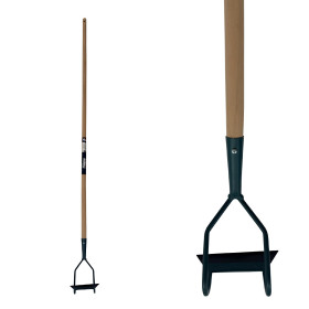 Ratissoire soudée 16cm à tirer EM150 bois FORGES DE MAGNE