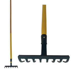 Râteau forgé compact 8 dents EM130