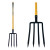 Fourche à bêcher 4 dents 30x19 EM100 pomme Novagrip®