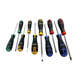 Jeu de 10 tournevis Fit BAHCO