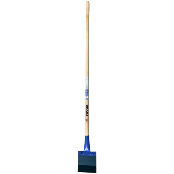 Grattoir voirie REVEX lame acier 15 cm emmanché bois 1m35