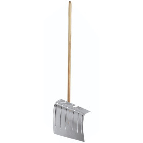 Poussoir à neige aluminium 50x29 cm Em bois 135 cm REVEX