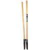 Beche doubles couqilles, drague excavatrice, manche 1m20 POLET