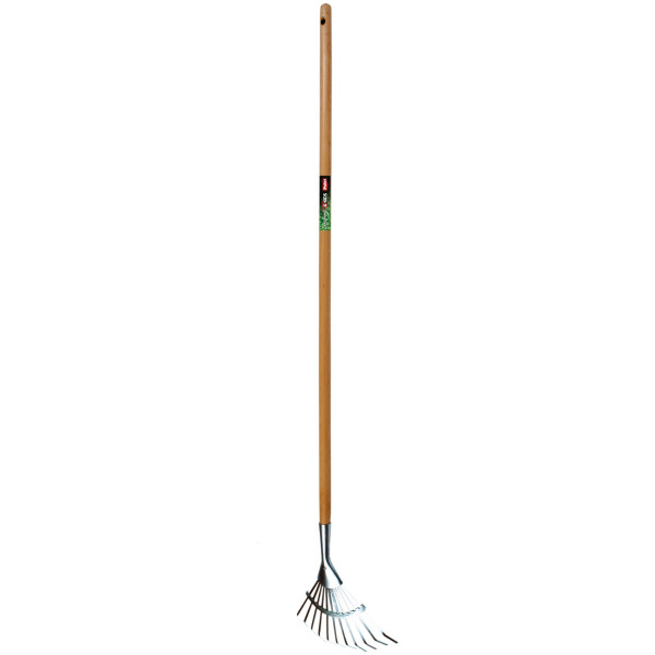 Balai a gazon très léger Polet 3016 emmenché bois 1m10