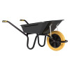 Brouette peinte Aktiv premium 100L roue increvable HAEMMERLIN