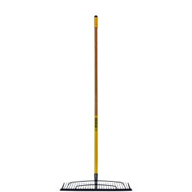 Râteau à gazon 2EN1 30 dents 56cm Duopro EM150 ergonomique leborgne