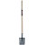 Pelle carrée trempée 25cm col de cygne EM bois PCS