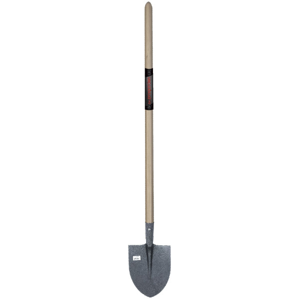 Pelle ronde trempée 27cm col de cygne EM bois PCS