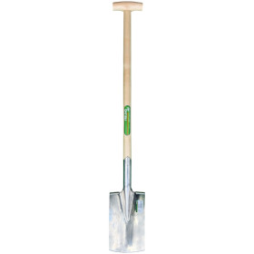 Bêche inox 29x17EM85 en T Bois