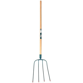 Fourche champignonniste 4 dents 40x28 EM130 bois FORGES DE MAGNE