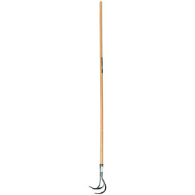 Griffe piocheuse 3 dents spatulés EM150 bois verni PCS