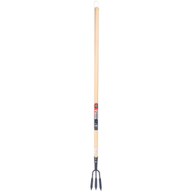 Fourche à rosiers 3 dents spatulées EM130 bois