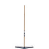 Râteau plastique 65cm 20 dents EM180 bois FORGES DE MAGNE