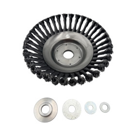 Brosse désherbage 200mm alésage 25,4/20mm