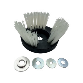 Brosse désherbage alésage 20/25mm Technopolymère