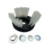 Brosse désherbage alésage 20/25mm Technopolymère