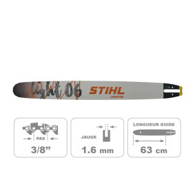 Guide Rollomatic E 3/8" - 1.6mm  63cm STIHL