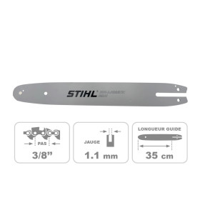 Guide Rollomatic E Mini 3/8"P  - 1.1mm 35cm  STIHL