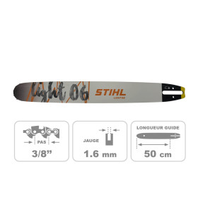 Guide  Rollomatic E 3/8" - 1.6mm 50cm STIHL