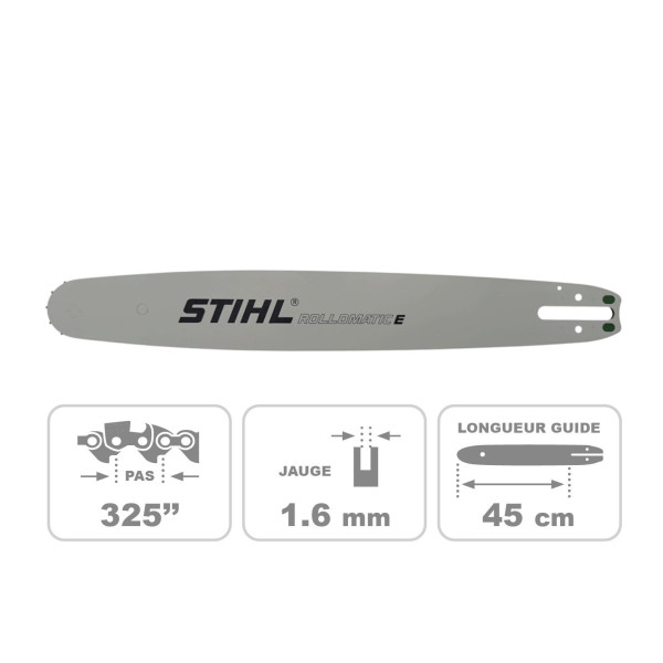 Guide Rollomatic E mini .325" - 1.6mm  45cm STIHL