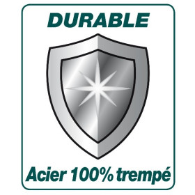 Truelle carrée EM bois équipée avec un manche bois certifié FSC 100% LEBORGNE