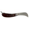Serpette lame courbe inox 75mm EM bois