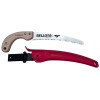 Scie lame courbe 28cm manche bois