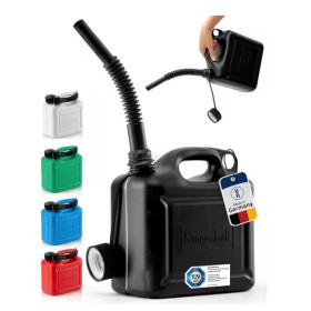 Jerrican essence 5 litres avec bec
