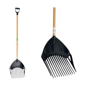 Fourche en plastique 36cm 3en1 EM107 bois