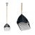 Fourche en plastique 36cm 3en1 EM107 bois