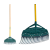 Balai paysagiste 55 cm XR3 Duopro® EM130 bois