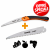 Scie pliante 19cm 396-HP + 1 lame de rechange BAHCO