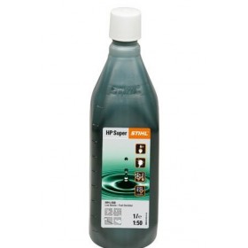 Flacon d'huile pour moteur 2 temps HP Super 1L avec gobelet doseur STIHL