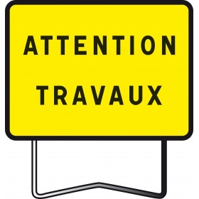KC1 classe 2 " attention travaux " TALIAPLAST