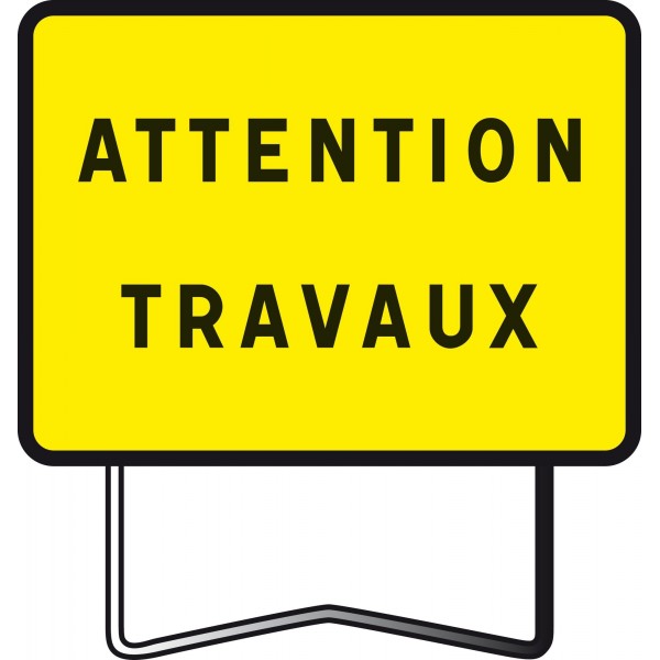 KC1 classe 2 " attention travaux " TALIAPLAST