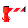 Derouleur de sangle 50 mm x 4 m rouge/blanc NOVAP